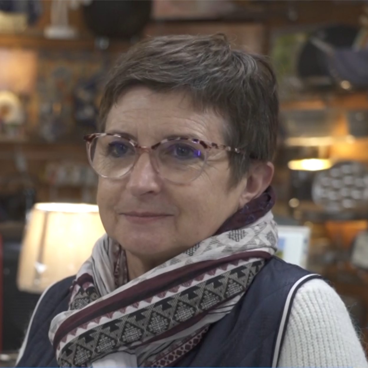 Fabienne RABINEAU, commerçante, Cercy la Tour