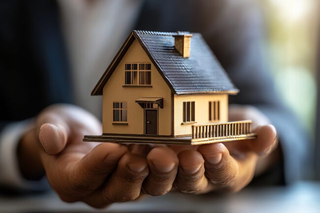 key house couple agent home business property real estate man mortgage contract apartment client rent loan realtor sale agreement buy businesswoman